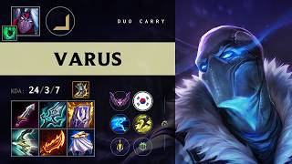Varus ADC vs Jinx - KR Master Patch 26.17