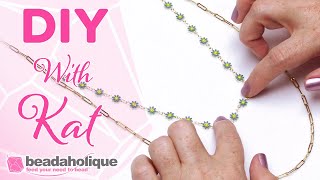 How to Make a Double Strand Necklace with Link Chain