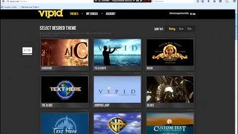 (Tuto)Comment faire une intro You Tube sans logiciel gratuitement.