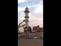 هدم منارة مسجد