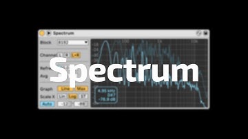 All About Ableton Audio Effects - Spectrum