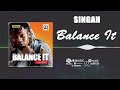 Singah Balance It