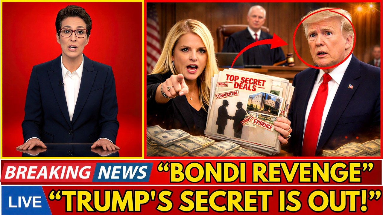 BONDI’S REVENGE: She Is Revealing Trump’s Hidden Deals To The Courtroom Today | Rachel Maddow