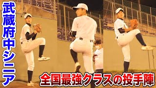 中学レベルを超越してる投手陣!武蔵府中リトルシニア