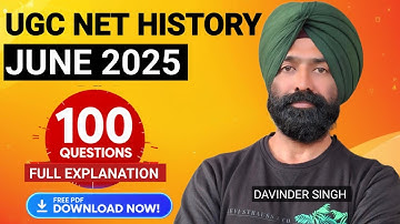 UGC NET History June 2025 Question Paper Analysis | Answer Key & Cut Off