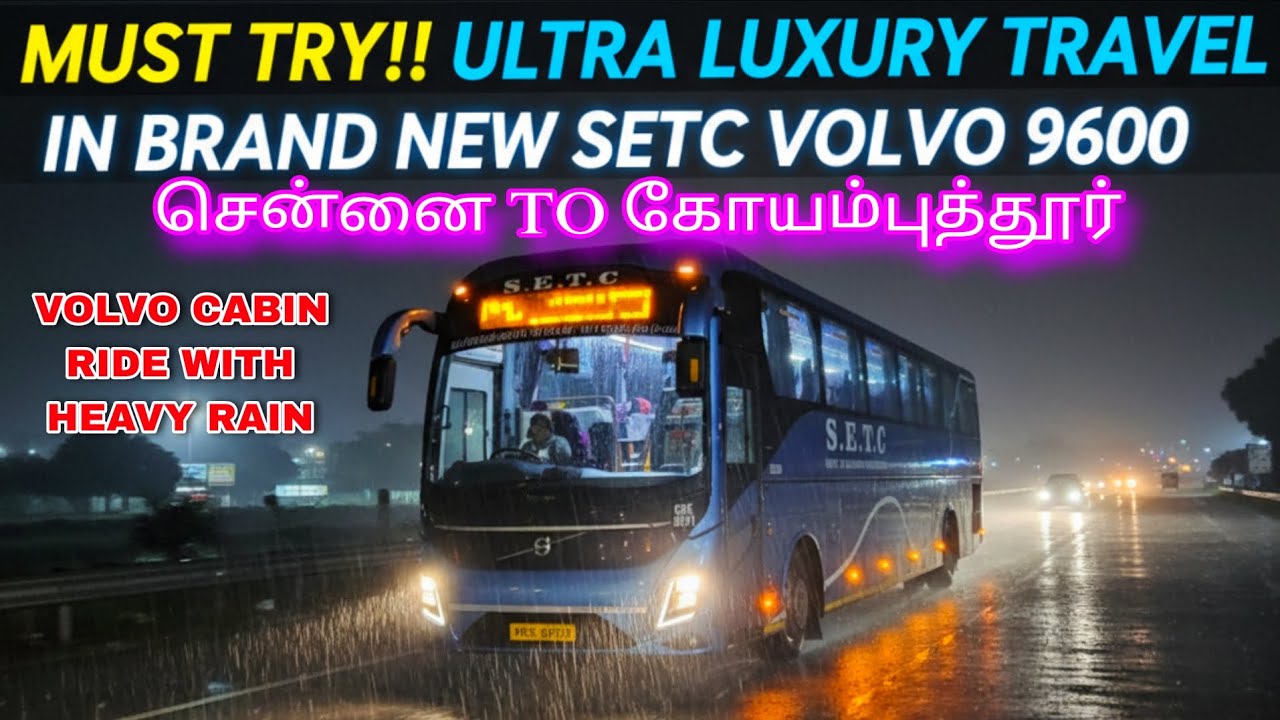 💢 HOW IS SETC VOLVO AFTER 1 MONTH FROM LAUNCH 🔥 KCBT TO CBE 😍 #setc #volvo 