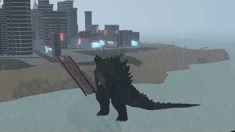 Godzilla 2014 Recreated in Kaiju Universe