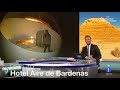 Un programa de TVE visita el hotel 'Aire' de Bardenas.