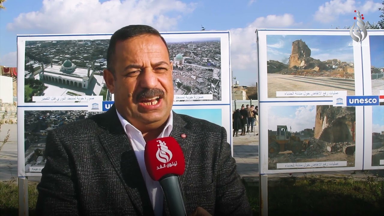 اكتشافات اثرية مهمة جداً تحت جامع النوري الكبير في #الموصل