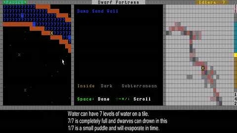 Dwarf Fortress Video Tutorial part 03 - Understanding the DF world & Naming Dwarfs
