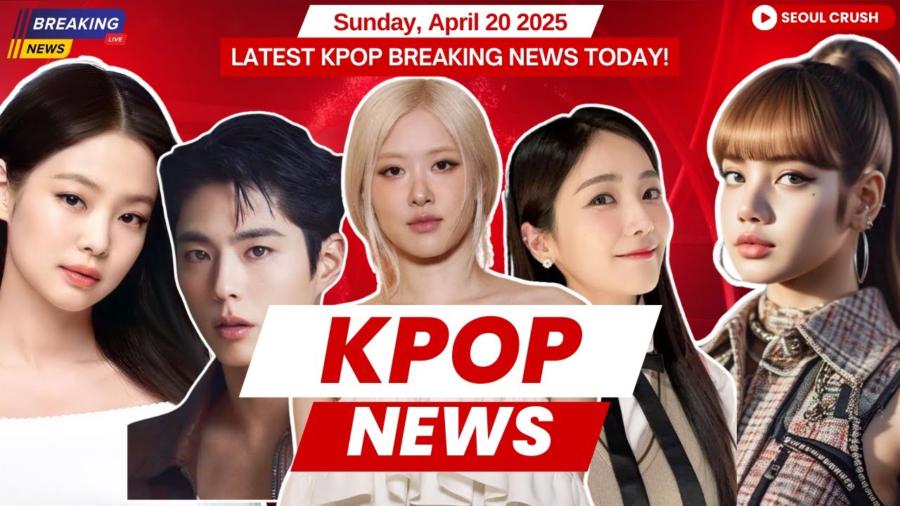 Taeil Court Drama, BLACKPINK Backstage, Soyeon’s Bold Bob | Kpop News - Sunday April 20 2025