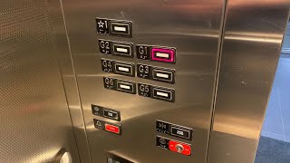 Rare Kone EcoDisc Elevator with 220 Buttons - Park Millenium Tower Garage - Chicago, IL