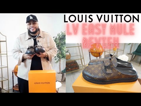 LOUIS VUITTON UNBOXING  LV Easy Mule 