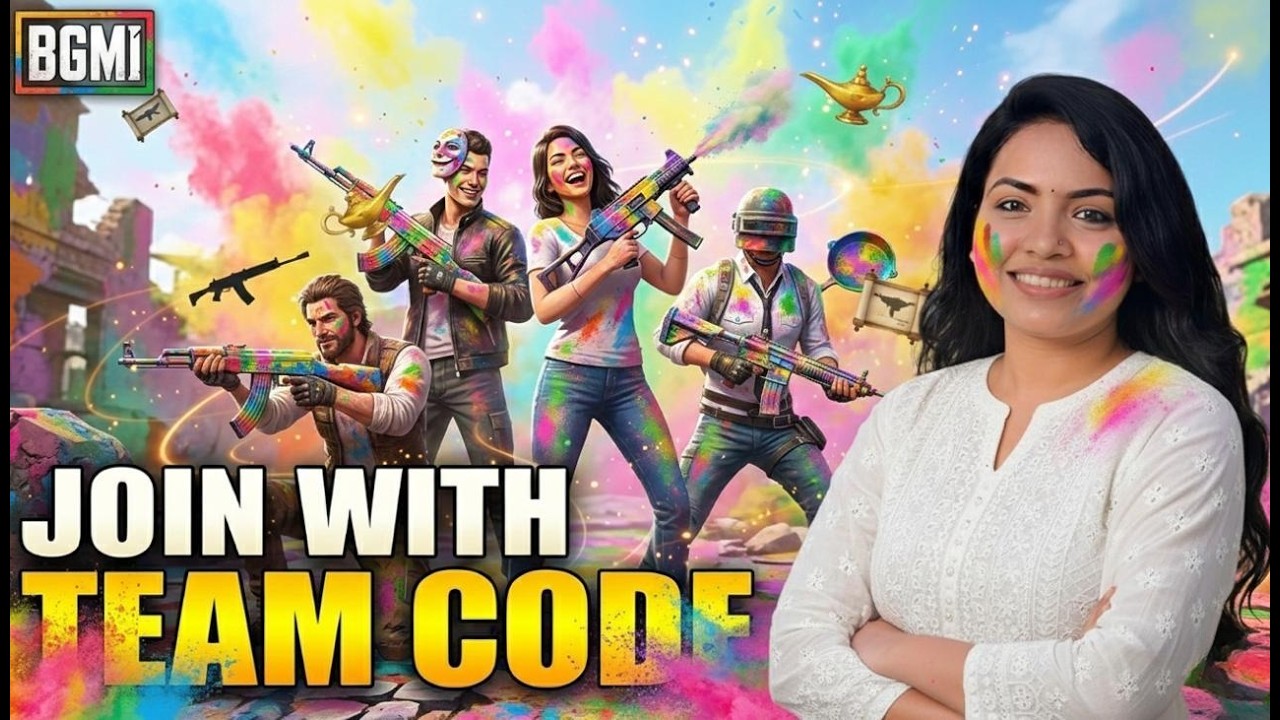 BGMI LIVE 🎯 Squad Rush | Team Code Join Fast 💗 Girl Gamer #shorts #shortslive #bgmilive #girlgamer