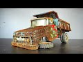 Tonka Hydraulic Blue Dump Truck Restoration 1963s - Vintage