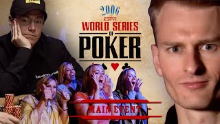 World Series of Poker Main Event 2006 | Final 18 with Jamie Gold & Michael Binger #WSOP