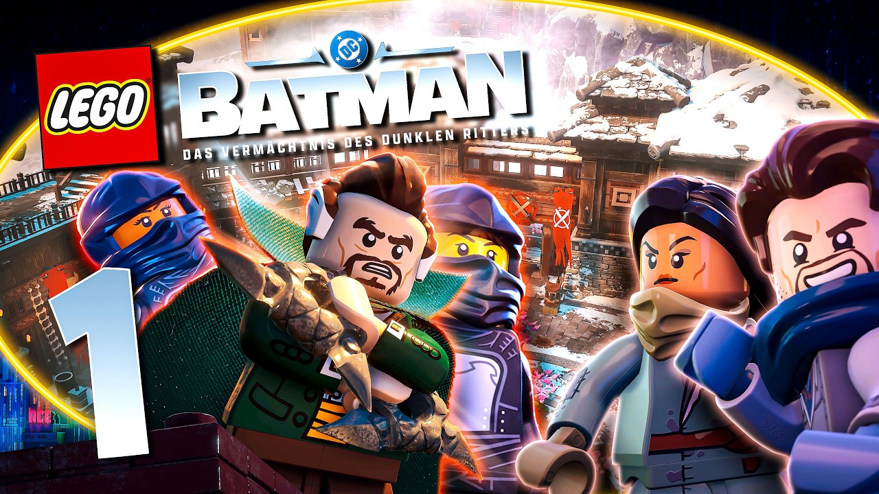 LEGO Batman: Das Vermächtnis des Dunklen Ritters FULL GAME Part 1: Prolog | Die Liga der Schatten