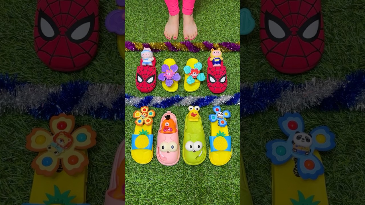 Подарочные плюшевые игровые сандалии 🎁🧸 