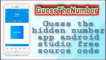 Number Guessing Game Android Studio | Free Android Studio Source Code | MakeEasy