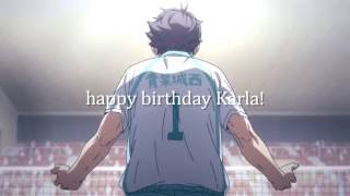 •Oikawa Tooru• - Name of Love - HBD Karla.