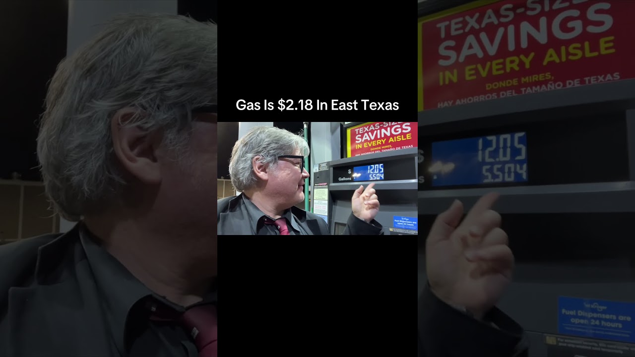 В Восточном Техасе бензин стоит 2,18 доллара.