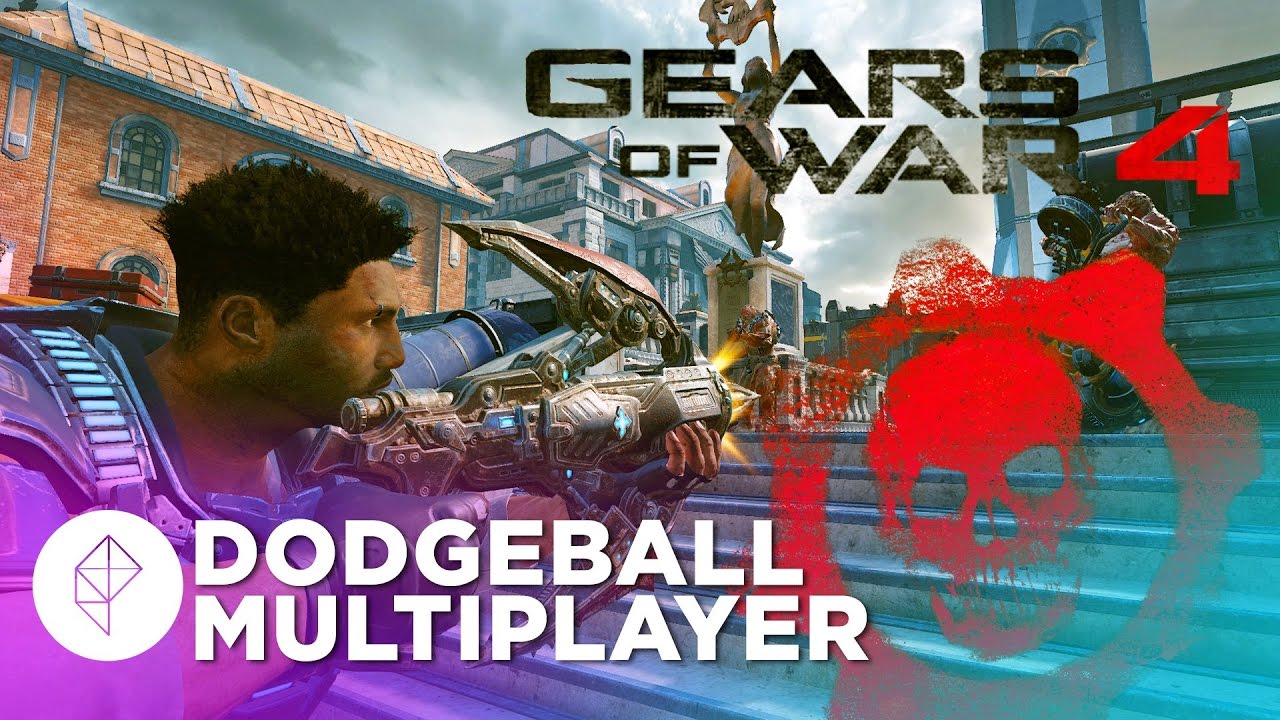 una partida de dodgeball en gears of war 4!!!! YouTube