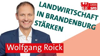 Wolfgang Roick zum Haushalt des Ministeriums für Landwirtschaft, Umwelt und Klimaschutz