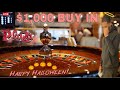 Live Roulette, Trick or Treating in Las Vegas. Halloween on Fremont $1K Buy In