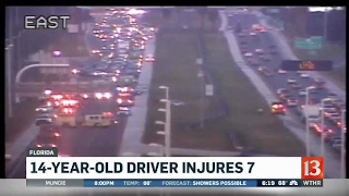 14-year-old driver faces charges
