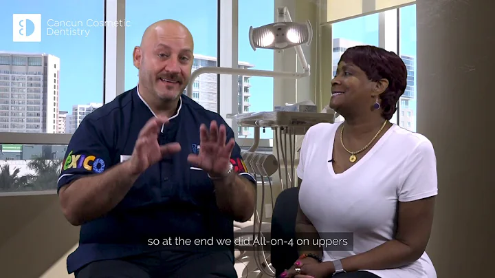 Wonderful story of smile makeover with Sharon and ...