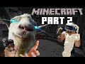 Minecraft but I give up and become a Goat │ Minecraft VR Part 2