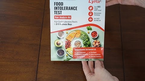 Leaping Lynx Food Intolerance Test Unboxing