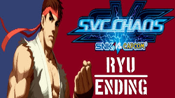 SNK vs. Capcom: SVC Chaos - Ending - Ryu