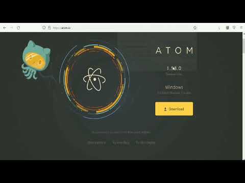 How to download python latest version and atom text editor