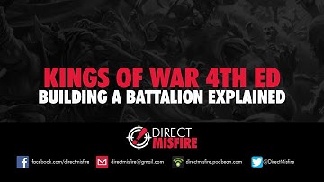 KoW 4th Edition: How to build a battalion