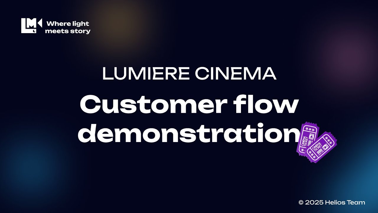 Customer flow demonstration | Lumiere Cinema