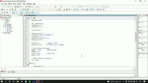Simulasi Sederhana Penghitung Jumlah Nyala Lampu dengan Program Interrupt ATMega 8535