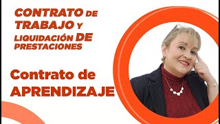 381. Contrato: de APRENDIZAJE