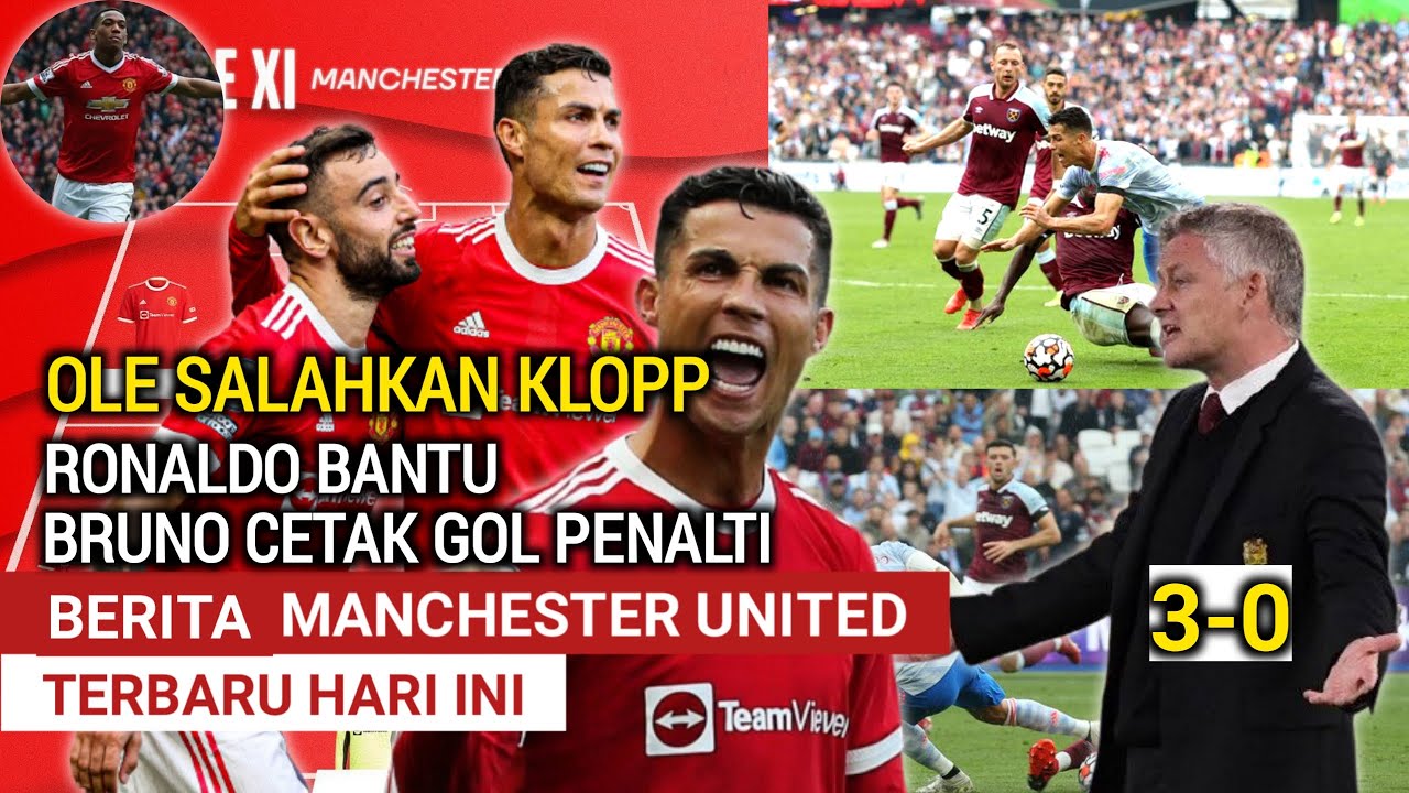 Ole Salahkan Klopp Bruno Cetak Gol Lawan Aston Villa Cetak Sejarah 