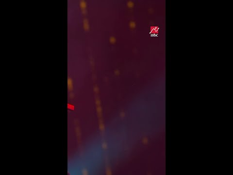 أداء رومانسي في أغنية خليني في حضنك للفنان تامر عاشور على مسرح أبو بكر سالم