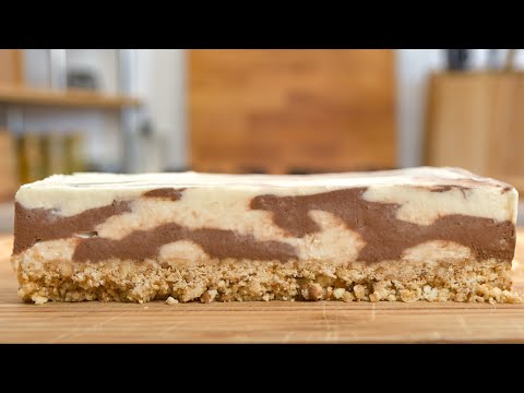 cheesecake-marbré-sans-cuisson,-recette-simple-et-onctueuse!