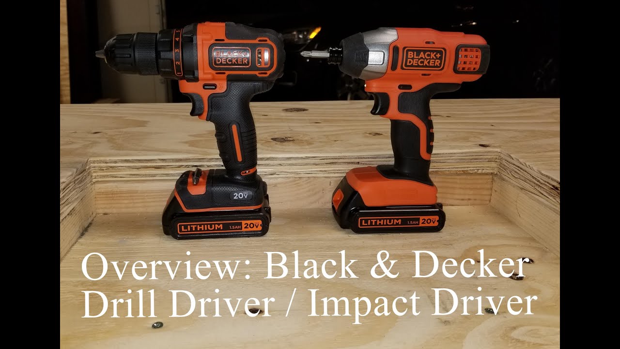 BLACK & DECKER BDCI20C 20 Volt Impact Driver Review 