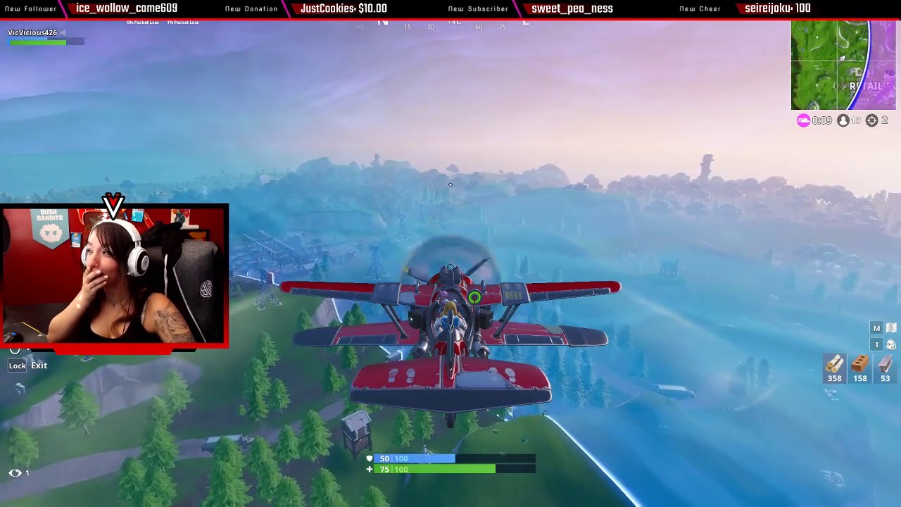 Insane snipe shot from 300m in Fortnite by VicVicious
