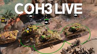 COH3 LIVE : 4v4 Challenger