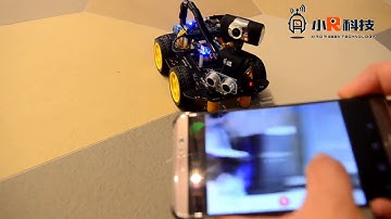 STM32 wifi藍牙視頻智能小車巡線避障機器人DIY散件