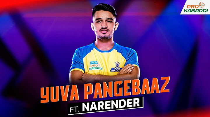 Narender (Tamil Thalaivas) | Most raid points by a debutant in Pro Kabaddi history
