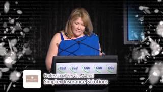 Simplex Insurance Solutions - Winners of the 2013 Professional Service Award