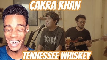 Cakra Khan - Tennessee Whiskey (Chris Stapleton Cover) Live Session | Reaction