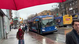 MTA Bus: B41 To Kings Plaza Arriving At Flatbush Ave/Parkside Ave