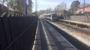 Chiltern railways class 165 passing at Sudbury Hill Harrow